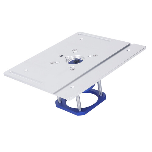 Router Table Insert Plate Aluminum Alloy 0 to 54mm 1