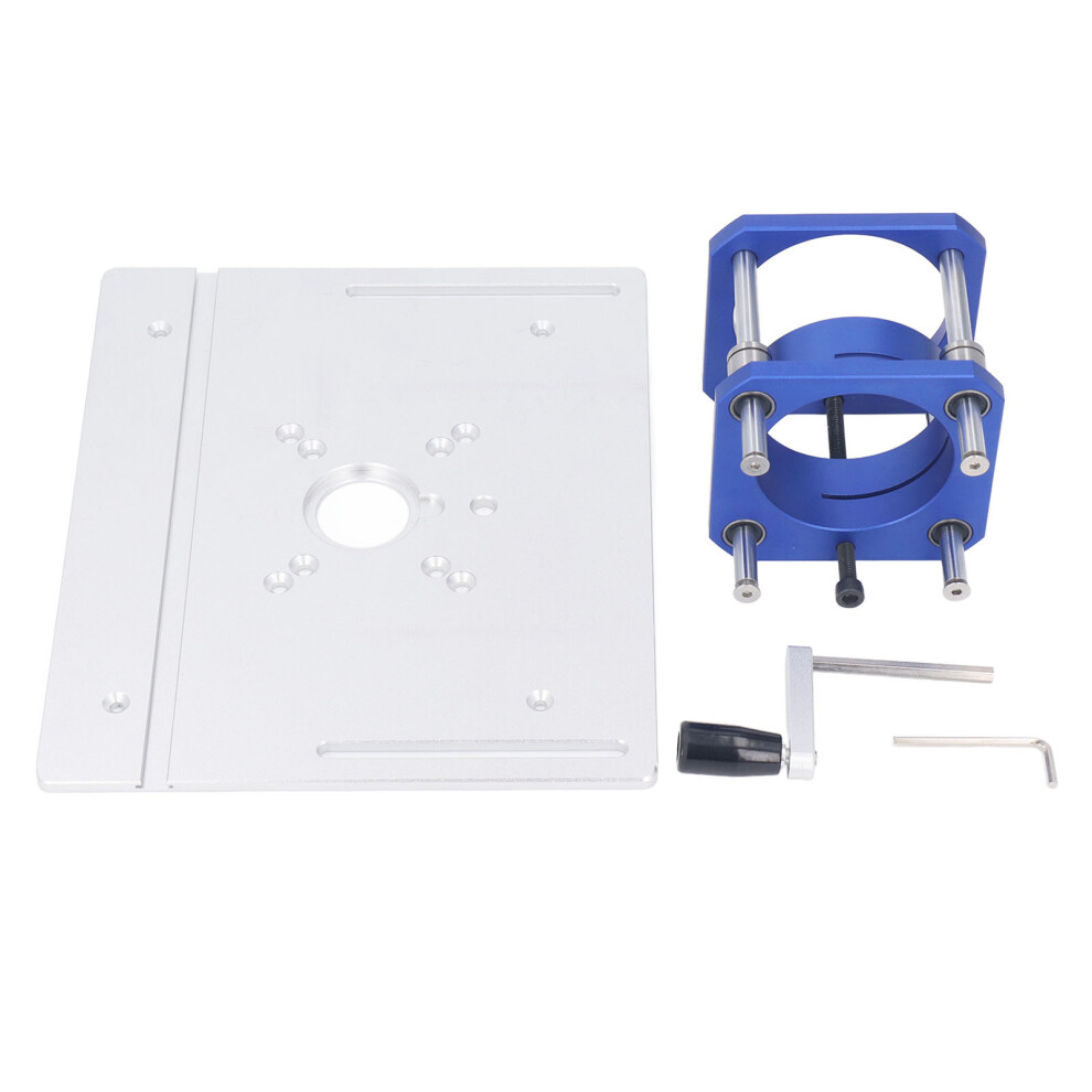 Router Table Insert Plate Aluminum Alloy 0 to 54mm