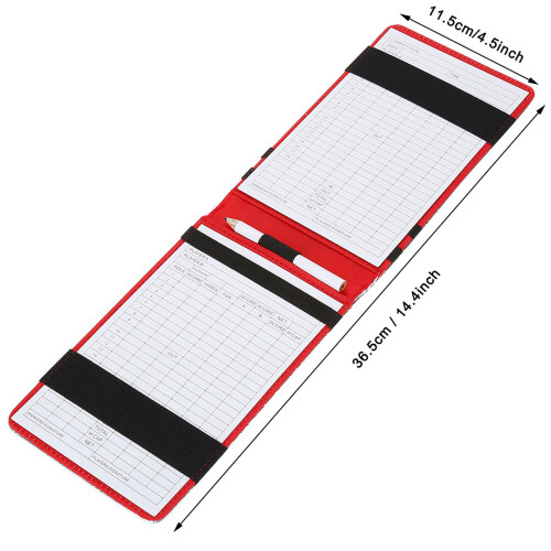 PU Golf Score Counter Keeper Card Holder Gift 1