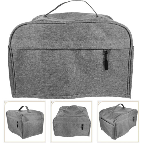 Anti Stain Bread Machine Cover Medium Size Black Toaster Mat for Baking and Camping Grey Bakeware Roasted Pans 1