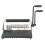 Binding Machine 3:1 Pitch Spiral Binder 34 Holes 2 2