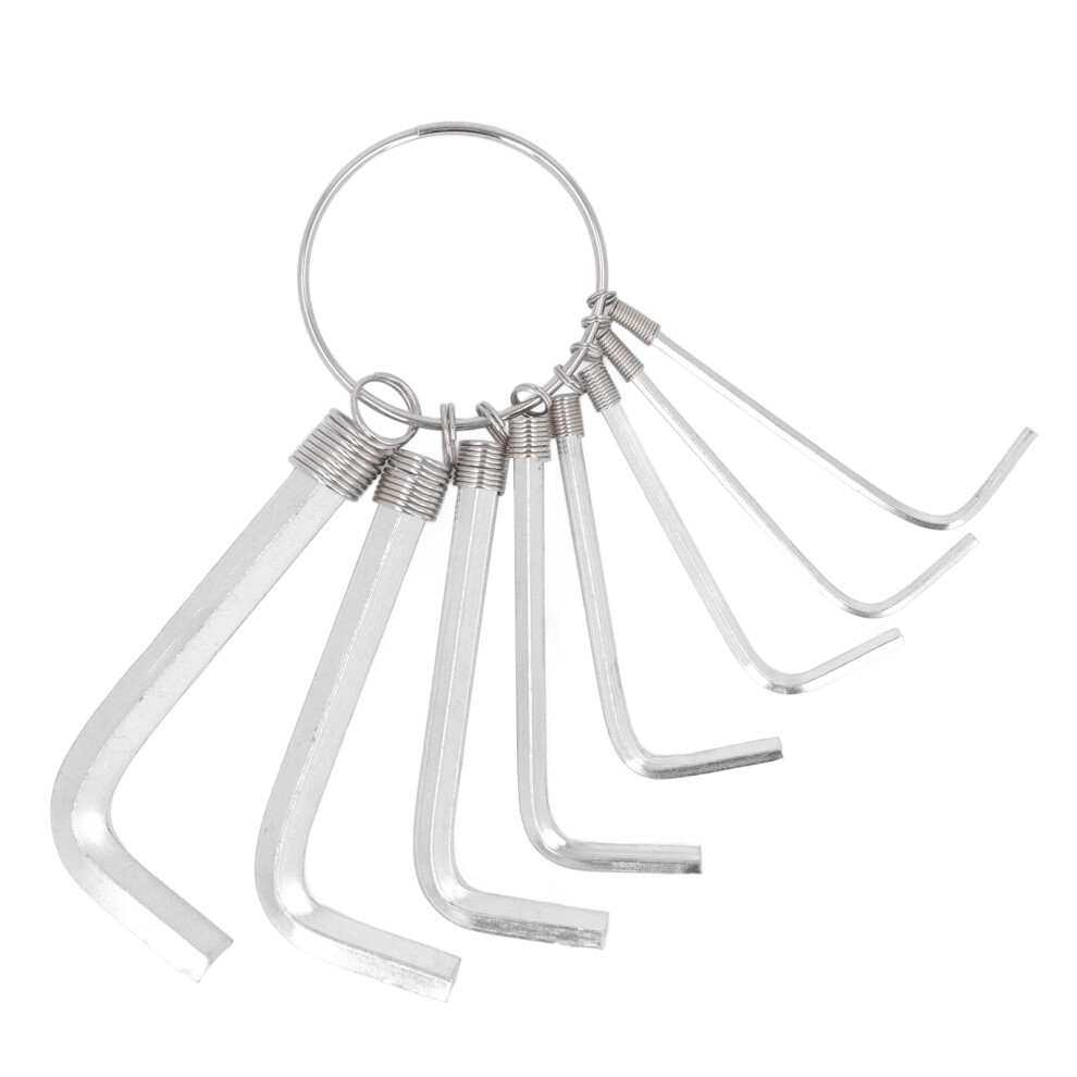 8Pcs Hex Key Wrench Set Metric 1.5 2 2.5 3 3.5 4 5