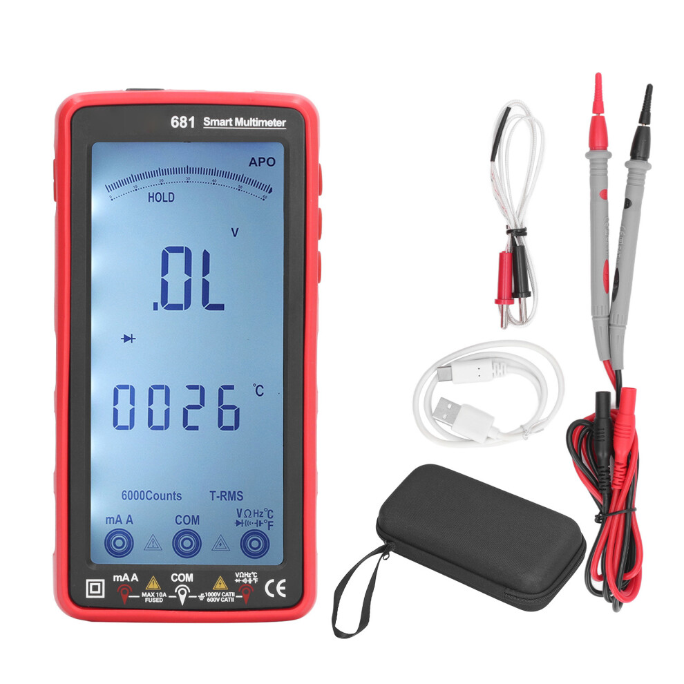 NCV Non Contact Multimeter Anti Burning Automatic