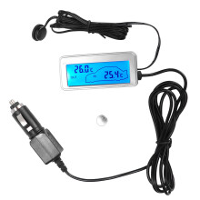 Car Digital 12V LCD Display Indoor Outdoor