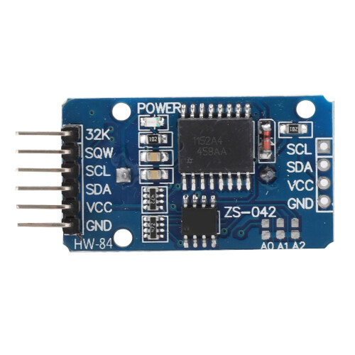 High Precision AT24C32 RTC Module 3.8x2.2cm with Battery & Leap Year 1