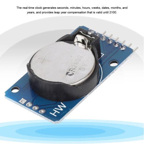 High Precision AT24C32 RTC Module 3.8x2.2cm with Battery & Leap Year 2