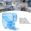 Cardioid Baumwollrollen-Boxenspender Blaues ABS 12