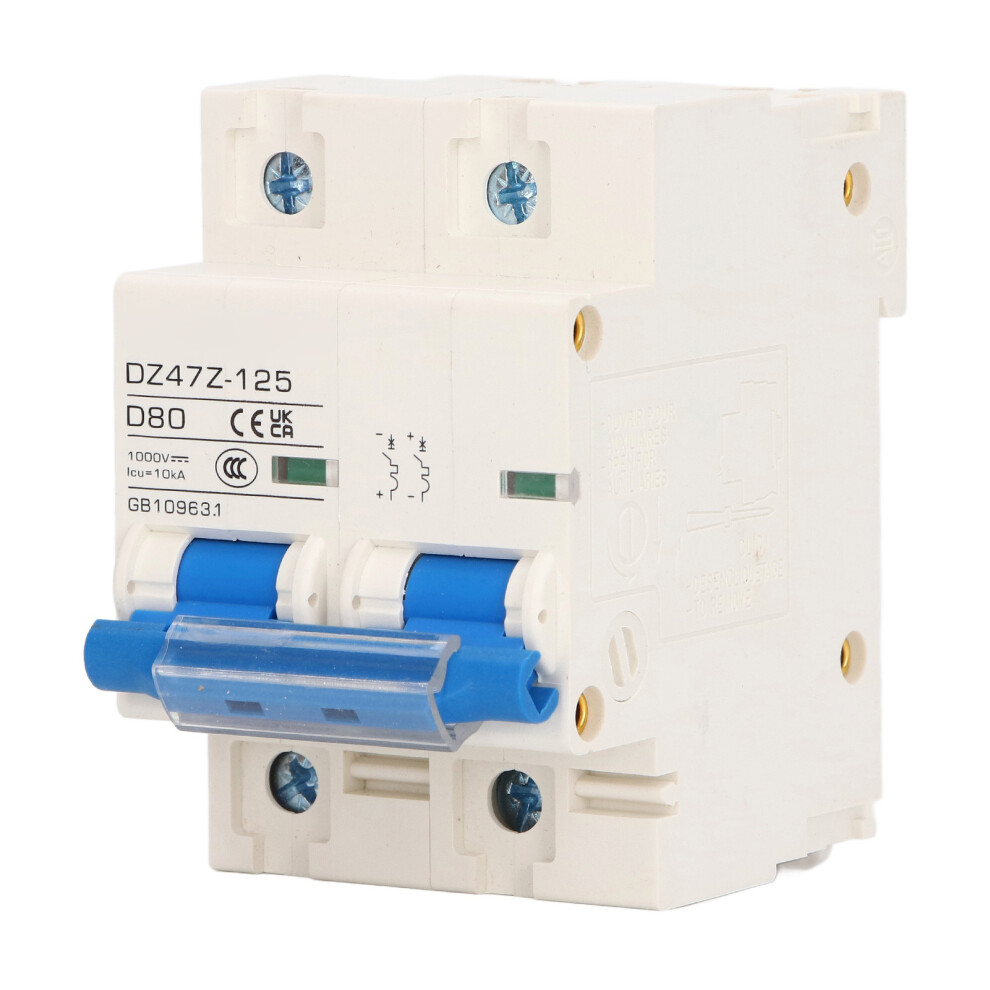 2P Mini Circuit Breaker 10Ka Breaking Capacity 9387669431644