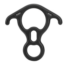 50KN High-Strength Ox Horn Climbing Descender Device for Mountaineering and Safety Equipment