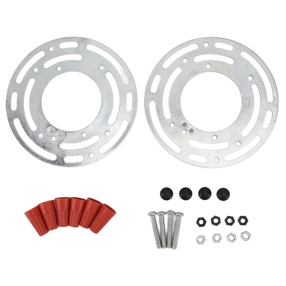 2 Set Fixture Mounting Bracket 4In Universal Light