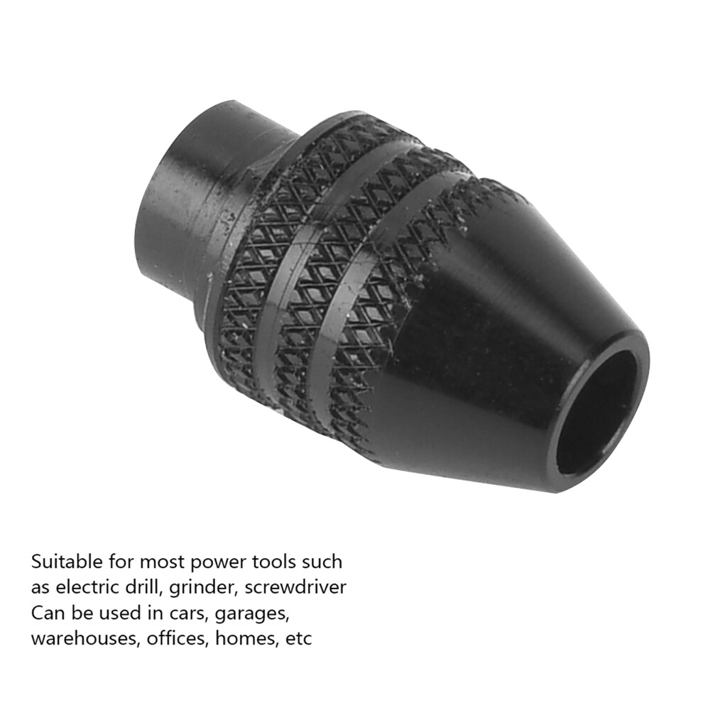 7Mm Durable Three Jaw Chuck Collet Adapter For Electric Screwdriver Drill 4621341614594