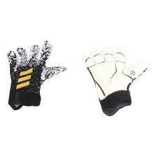 Dicke Latex-Torwart-Handschuhe 7,5–8,5 cm Schwarz