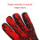 Torwart-Handschuhe aus Latex, grün, 7,5–8,5 cm 4