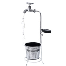 SFL-01 Solarlaterne am Wasserhahn - 600 mA, 2 V, Silber