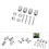 Car Aluminum Alloy Engine Hood Ventilation Spacer 9