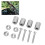 Car Aluminum Alloy Engine Hood Ventilation Spacer 5