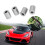 Car Aluminum Alloy Engine Hood Ventilation Spacer 6