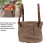 Faltbarer Eimer 15-Liter khaki PVC-Netz 4