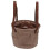 Faltbarer Eimer 15-Liter khaki PVC-Netz 2