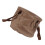 Faltbarer Eimer 15-Liter khaki PVC-Netz 9