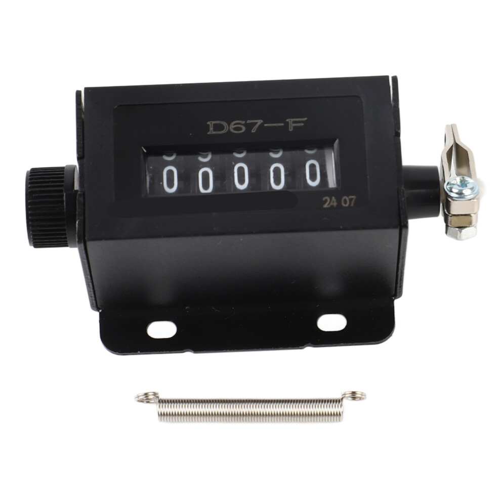Mechanical Counter 5 Digit Manual Stroke Clicker