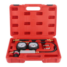 Cylinder Leak Tester Double Pressure Gauge