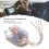 Convertidor de alto a bajo ABS RCA para CD VCD DVD 12