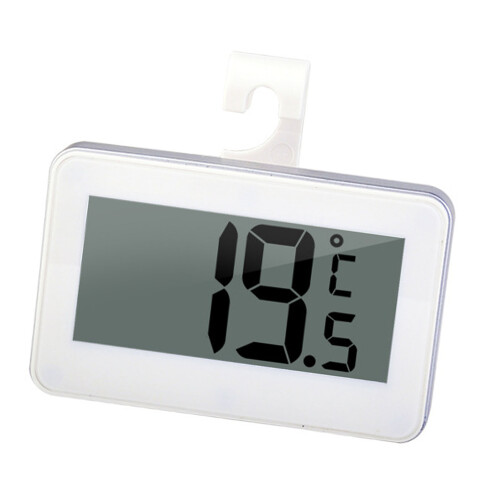 Digital Freezer Room Thermometer White Mini 1
