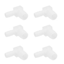 20 Stück Aquarium-Schlauchadapter Profi-sicher 90 Bogen T-Stück für Aquariumzubehör