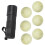 6PCS Golf Fluorescent Light Balls Night Practice 10