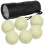 6PCS Golf Fluorescent Light Balls Night Practice 7