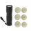 6PCS Golf Fluorescent Light Balls Night Practice 1