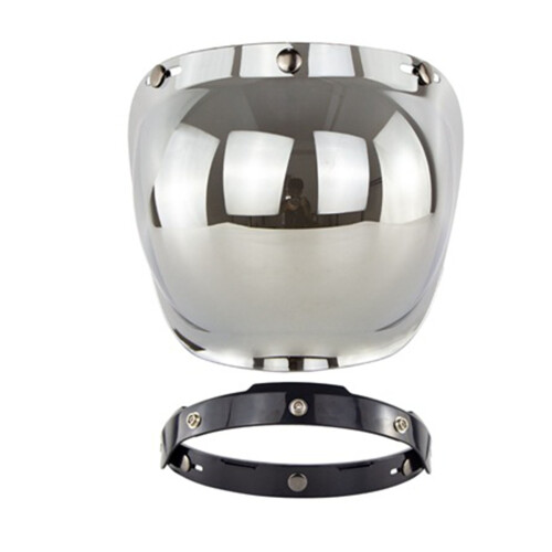 Motorcycle Retro Bubble Shield Visor PC Lens 3