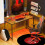 Homcom HOMCOM Computer Table with LED Lights, Gaming Desk with Shelf, Rustic Brown 1