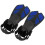 1 Pair Adjustable Swimming Fins TPR Open Heel Long 2