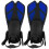 1 Pair Adjustable Swimming Fins TPR Open Heel Long 1