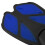 1 Pair Adjustable Swimming Fins TPR Open Heel Long 14
