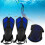 1 Pair Adjustable Swimming Fins TPR Open Heel Long 11
