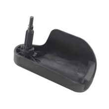 Hood Latch Release Handle for Audi TTS 2007-2014 Black 16x11x4.5cm