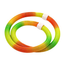 Weighted Fitness Hula Hoop 160 cm PVC Soft Spring Design for Waist Training for Men and Women 1.25 Kg