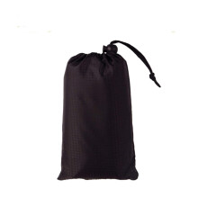 Waterproof Tent Tarp Ground Sheet 200x140cm Black for Picnic Blanket Rain Cover Sun Shade and Hammock Protection