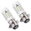 Super Bright 80W White LED Headlight Bulb for Motorcycle 2 pcs Conversion Kit 6
