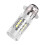 Super Bright 80W White LED Headlight Bulb for Motorcycle 2 pcs Conversion Kit 1