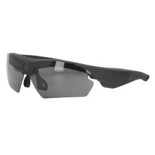 Kamera-Brille mit Video, Sonnenbrille mit 1080P Full HD Videoaufnahme, Aufnahmekamera für Radfahren, Fahren, Wandern, Angeln, Jagen, Schwar