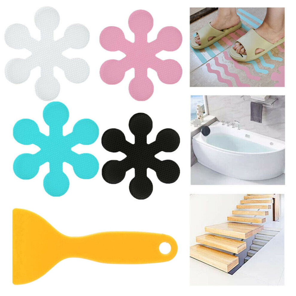 (Black) Non-Slip Bath Mat Stickers, Anti Skid Safety Grip Tape For Shower Tray Bathtub-image-OPC-PJMQRT7-NEW