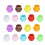 200 Stück Multicolor Tattoo-Ink-Becher-Set 2016 mm 16