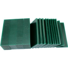 (2mm) 1PCS Jewelry Carving Wax Block Dark Green Hard Sliced Casting For Student Artisans Engraving