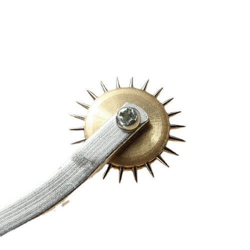 Leather Craft Overstitch Wheel Roulette Spacer Sewing Tool 1