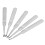5Pcs V Shaped Hand Working Leather Groover Edge Beveler Skiving Craft DIY Tool 1