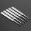 5Pcs V Shaped Hand Working Leather Groover Edge Beveler Skiving Craft DIY Tool 9